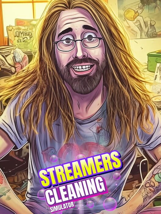 Capa de Streamers Cleaning Simulator