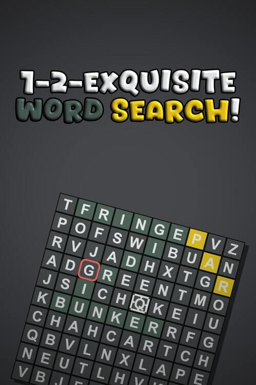 1-2-Exquisite Word Search! cover