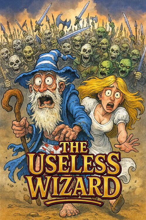Steam cover for The Useless Wizard.