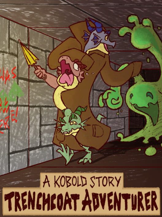 Steam cover for A Kobold Story : Trenchcoat Adventurer.