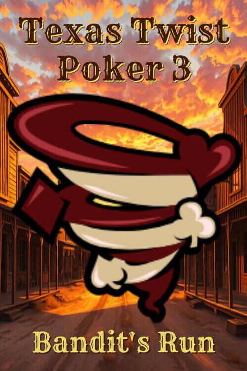 Capa de Texas Twist Poker 3 Bandit's Run