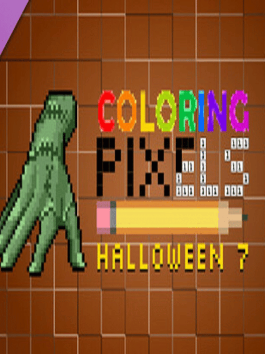 Coloring Pixels: Halloween 7