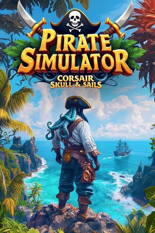 Capa de Pirate Simulator: Corsair Skull & Sails