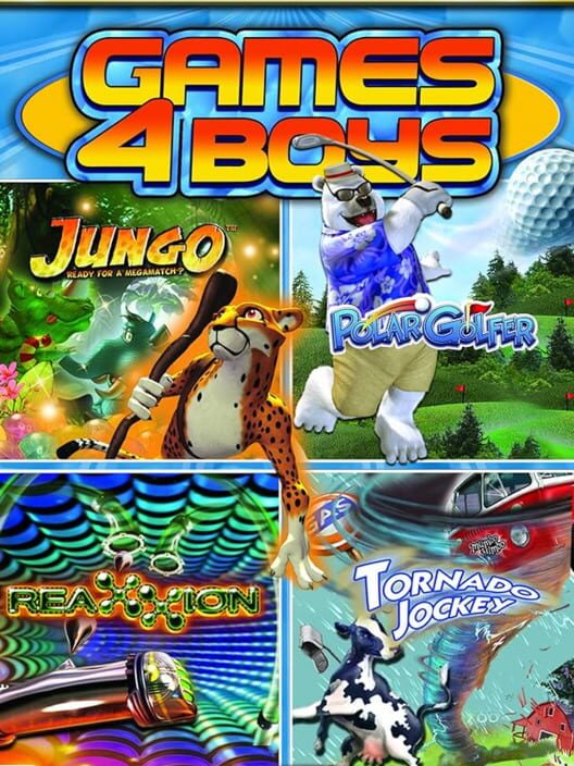 Capa de Games 4 Boys
