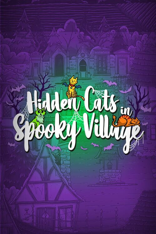 Steam cover for Hidden Cats in Spooky Village.