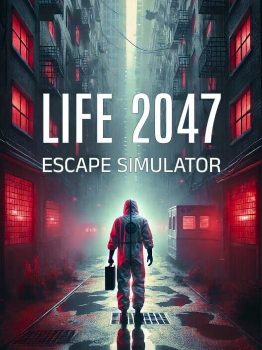Steam cover for Life 2047 Escape Simulator.