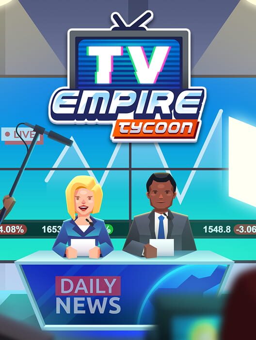 Google Play Store cover for TV Empire Tycoon - Idle Game