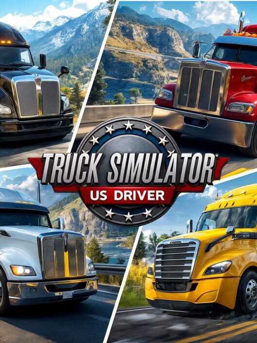 Steam cover for TRUCK SIMULATOR US DRIVER.