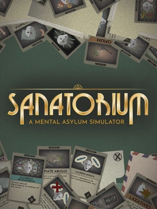 Capa de Sanatorium: A Mental Asylum Simulator
