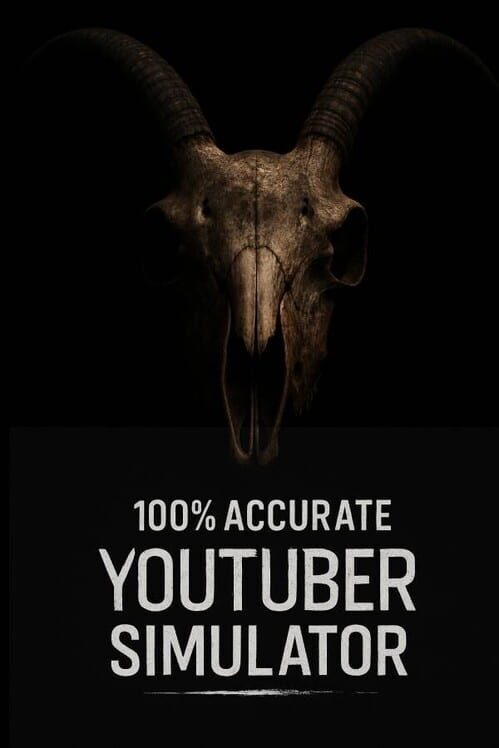 Steam cover for 100% Accurate Youtuber Simulator.