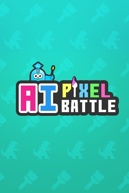 Steam cover for AI Pixel Battle.