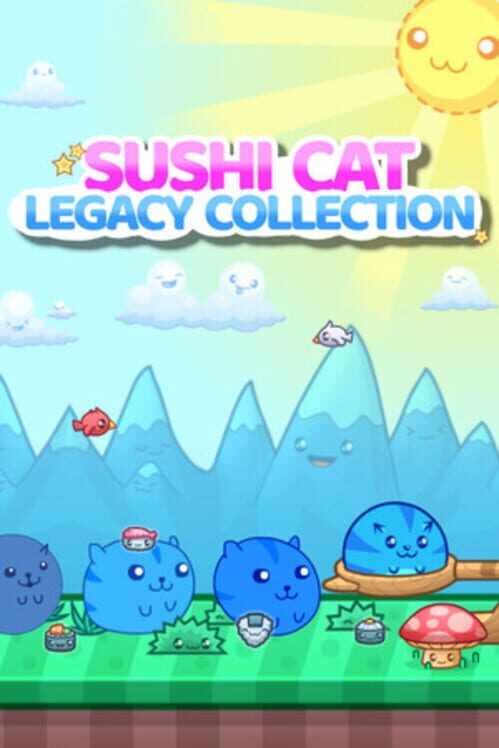 Steam cover for Sushi Cat Legacy Collection.