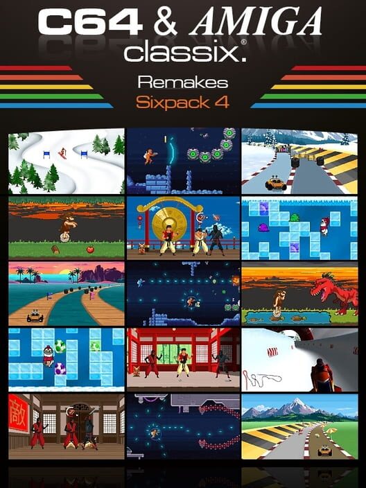 Capa de C64 & AMIGA Classix Remakes Sixpack 4