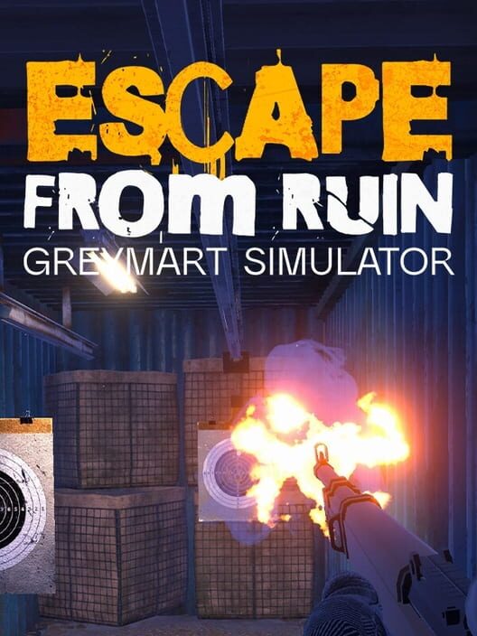 Steam cover for Escape from Ruin: Greymart Simulator.