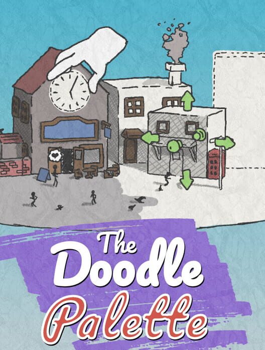 Steam cover for The Doodle Palette.