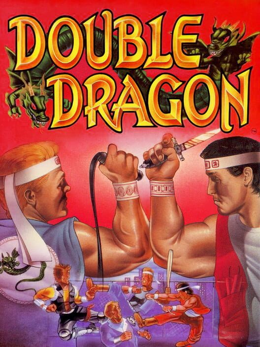 Double Dragon SNES Port cover