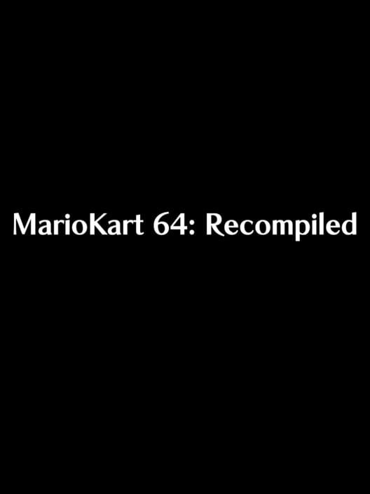 Capa de MarioKart 64: Recompiled