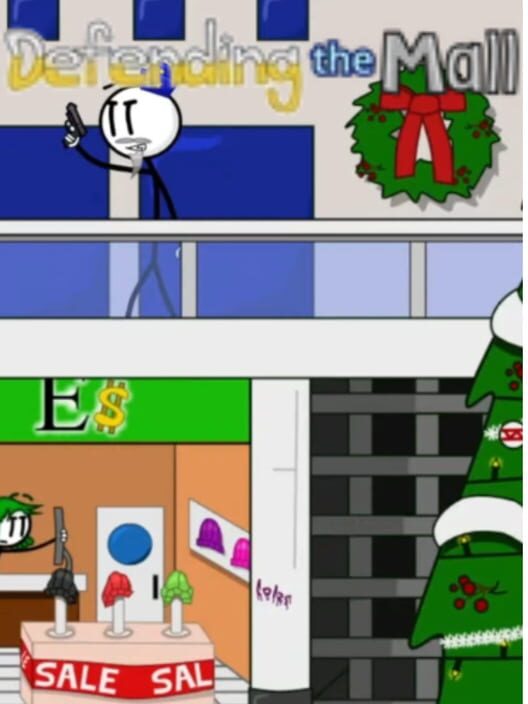 Henry Stickmin: Defending the Mall