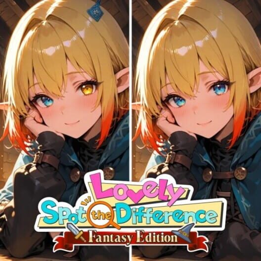 Capa de Lovely Spot the Difference Fantasy Edition