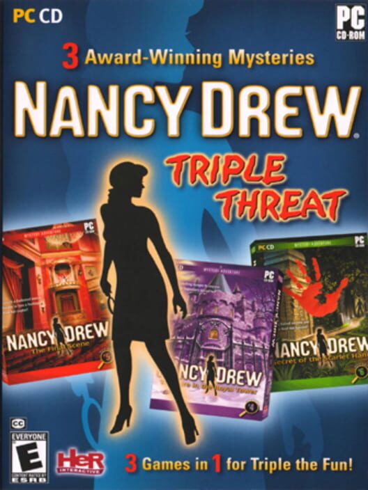 Capa de Nancy Drew Triple Threat