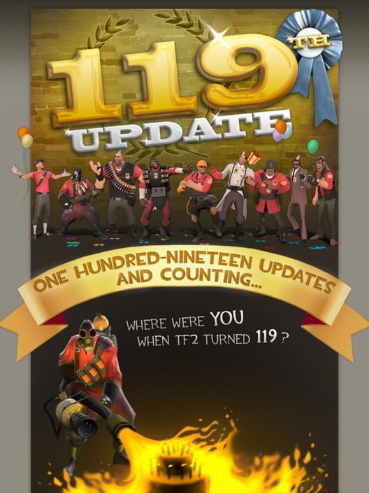 Team Fortress 2: 119th Update poster