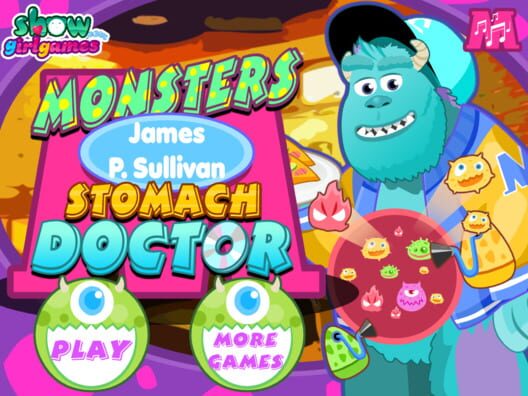 Monsters James P. Sullivan Stomach Doctor cover