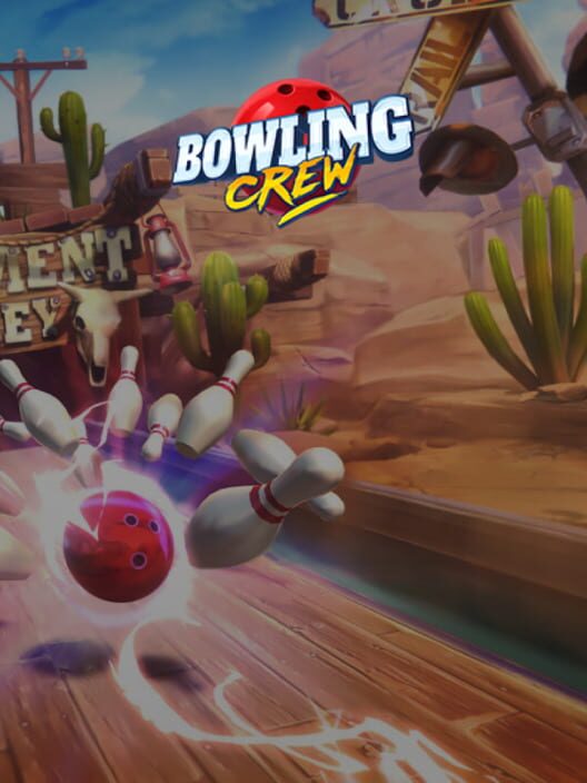 Google Play Store cover for Bowling Crew — 3D bowling game