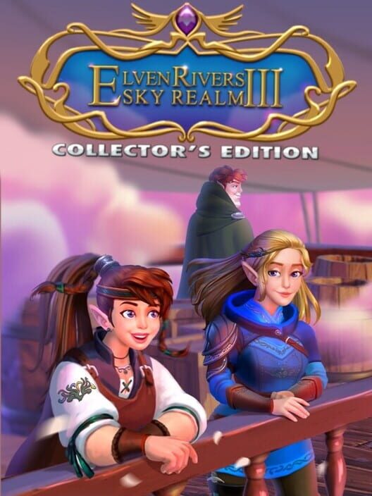 Steam cover for Elven Rivers 3: Sky Realm Collector's Edition.