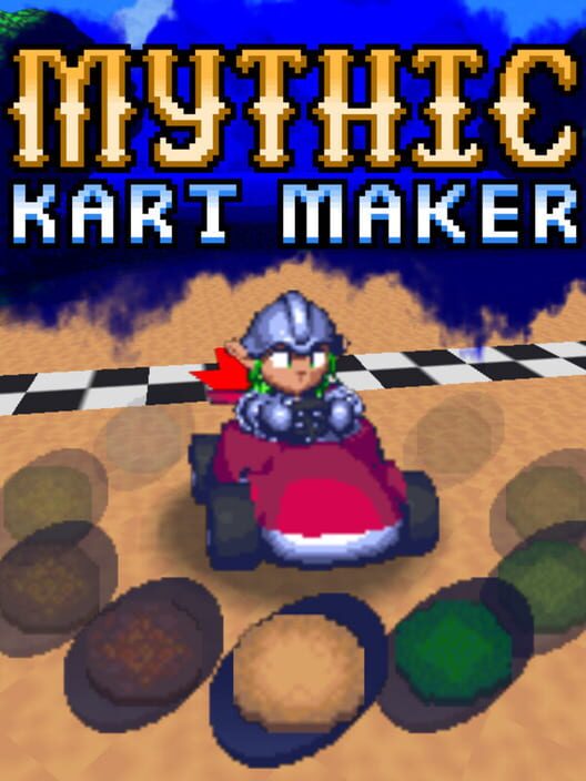Steam cover for Mythic Kart Maker.
