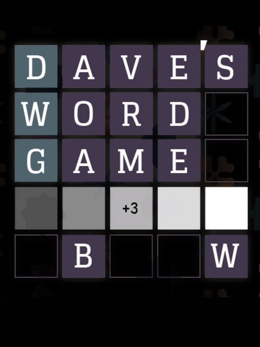 Capa de Dave's Word Game