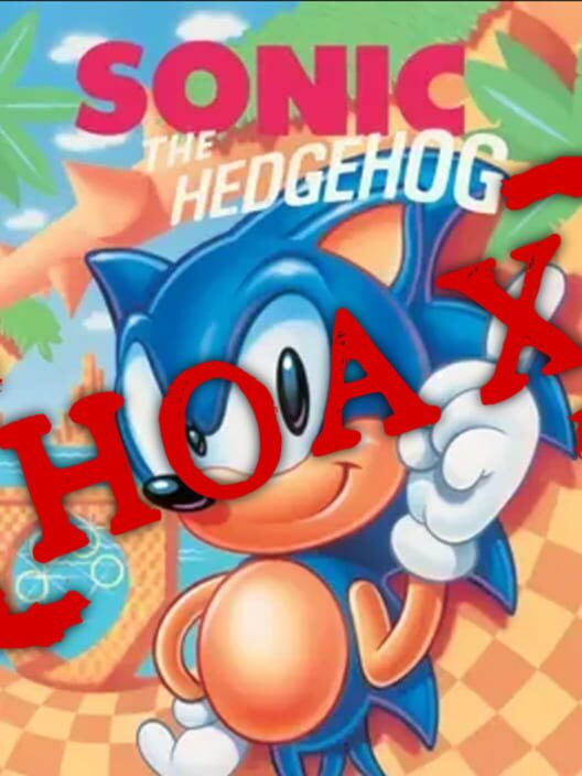 Sonic the Hedgehog Beta Hoax cover