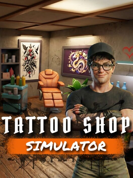 Steam cover for Tattoo Shop Simulator.