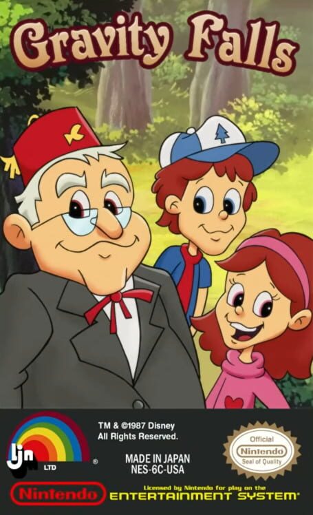 Capa de Gravity Falls