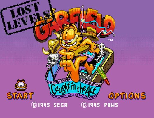 Capa de Garfield: Caught in the Act - Lost Levels