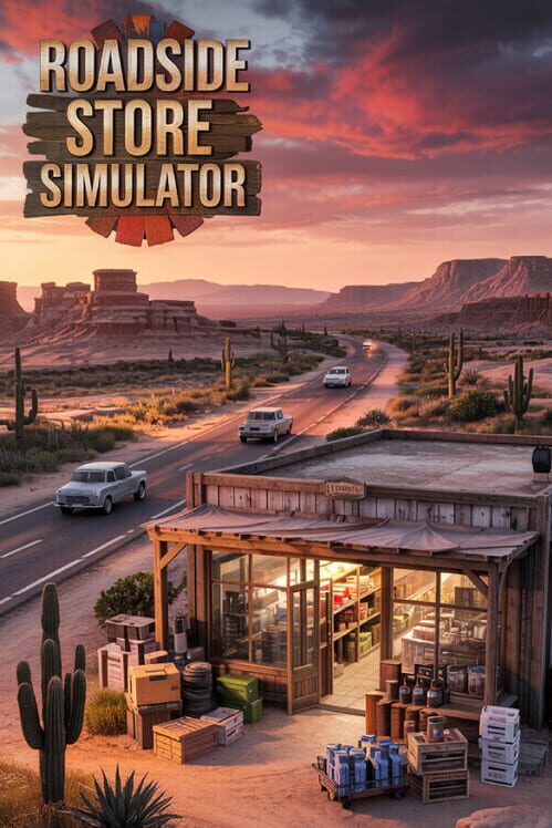 Steam cover for Roadside Store Simulator.