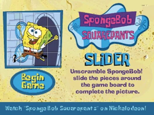 SpongeBob SquarePants Slider cover