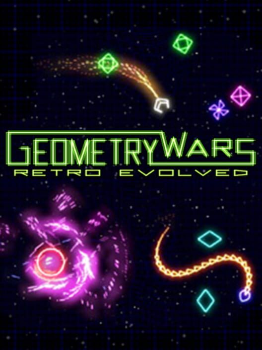 Steam cover for Geometry Wars: Retro Evolved.