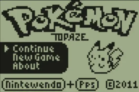 Pokemon Topaz
