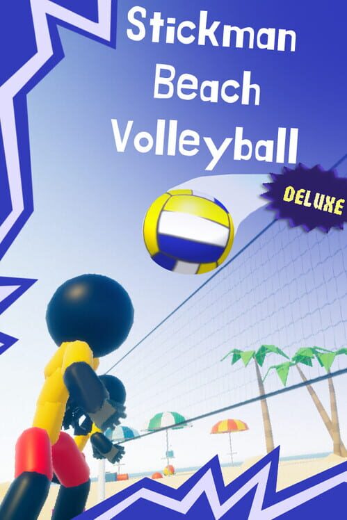 Steam cover for Stickman Beach Volleyball DELUXE.