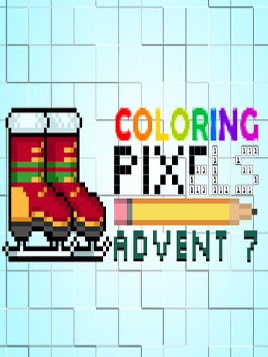 Capa de Coloring Pixels: Advent 7