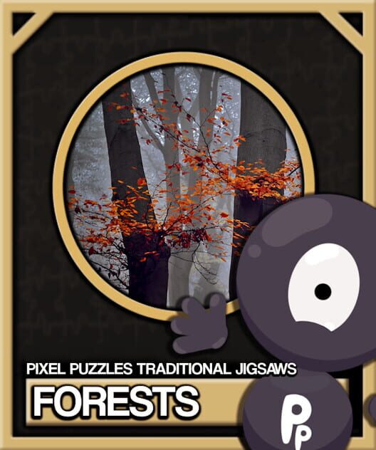 Capa de Pixel Puzzles Traditional Jigsaws: Forests