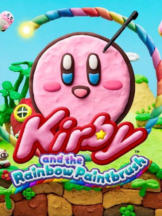 Kirby and the Rainbow Paintbrush 封面