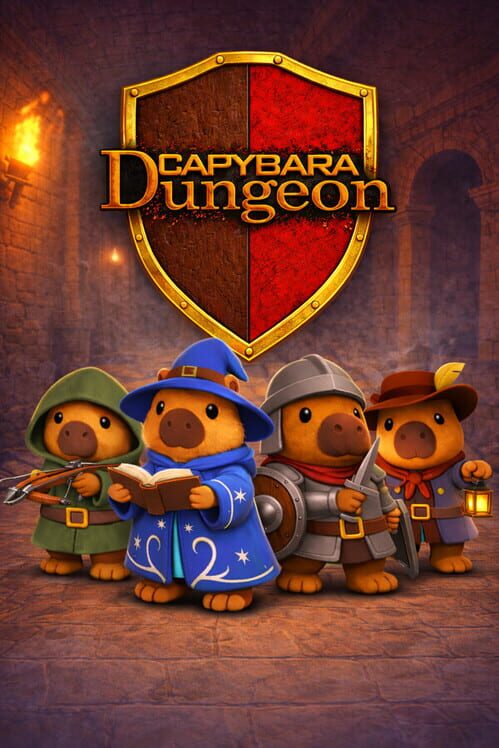Steam cover for Capybara Dungeon.