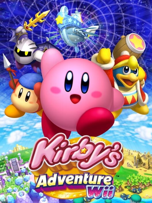 Kirby's Adventure Wii 封面