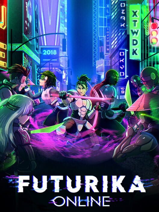 Steam cover for Futurika Online.