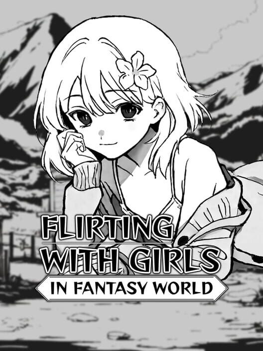 Steam cover for Flirting With Girls in Fantasy World.