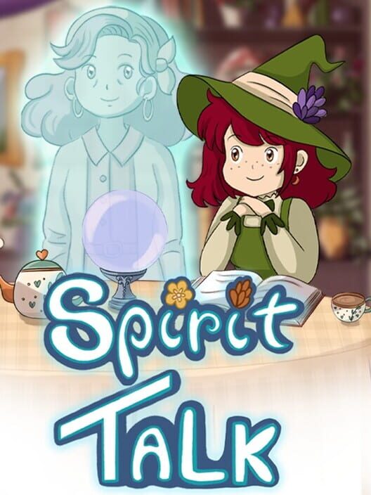 Steam cover for Spirit Talk - Cozy Visual Novel.