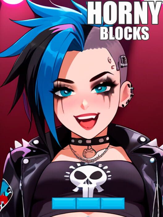 Capa de Horny Blocks
