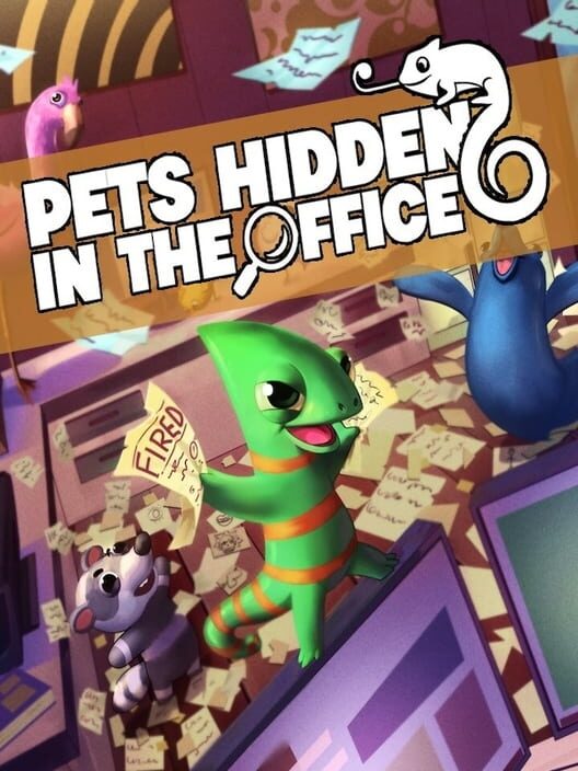 Pets Hidden In The Office cover