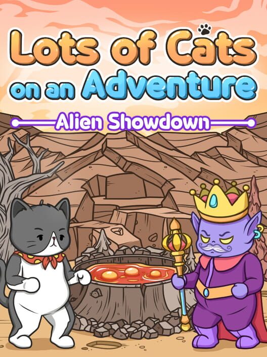 Capa de Lots of Cats on an Adventure: Alien Showdown